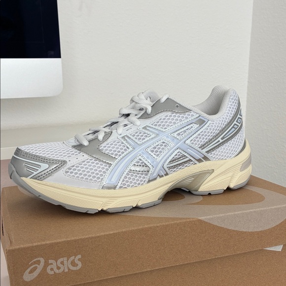 Asics Other - ASICS MEN White and Gray Athletic Shoes